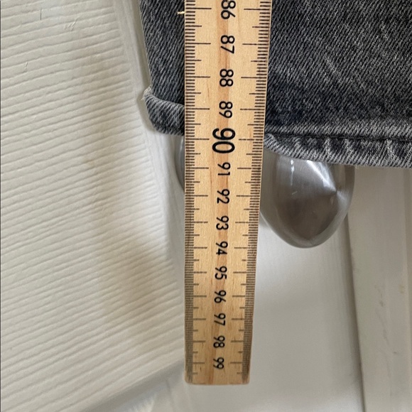 Levi's - Wedgie Straight Denim Jeans - Light Black - 30x26 - Picture 7 of 14